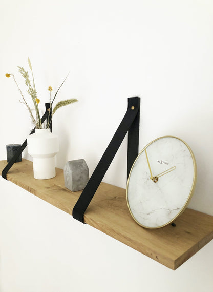💎 Marble Tafel/Wandklok 20cm Marmer