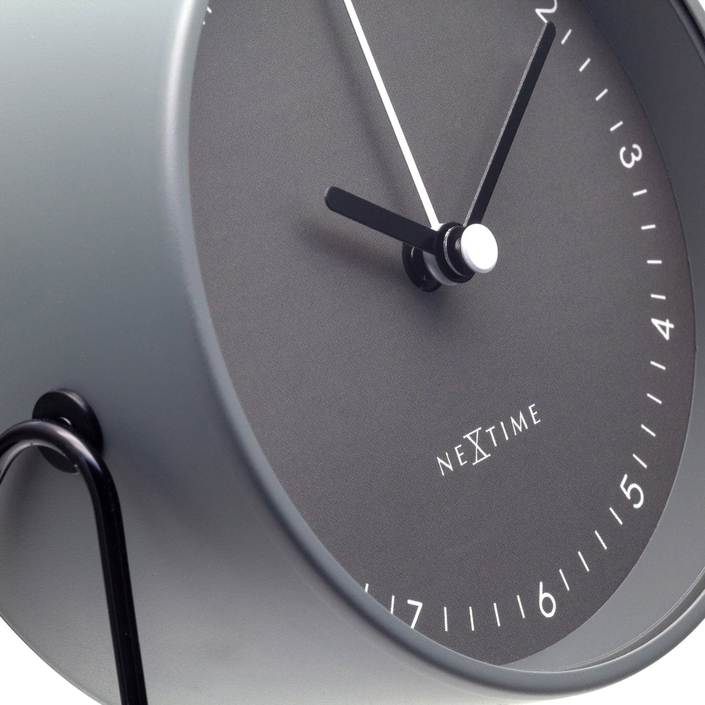 ⏰ Berlin Table Wekker 14x13x7cm - Metaal Design
