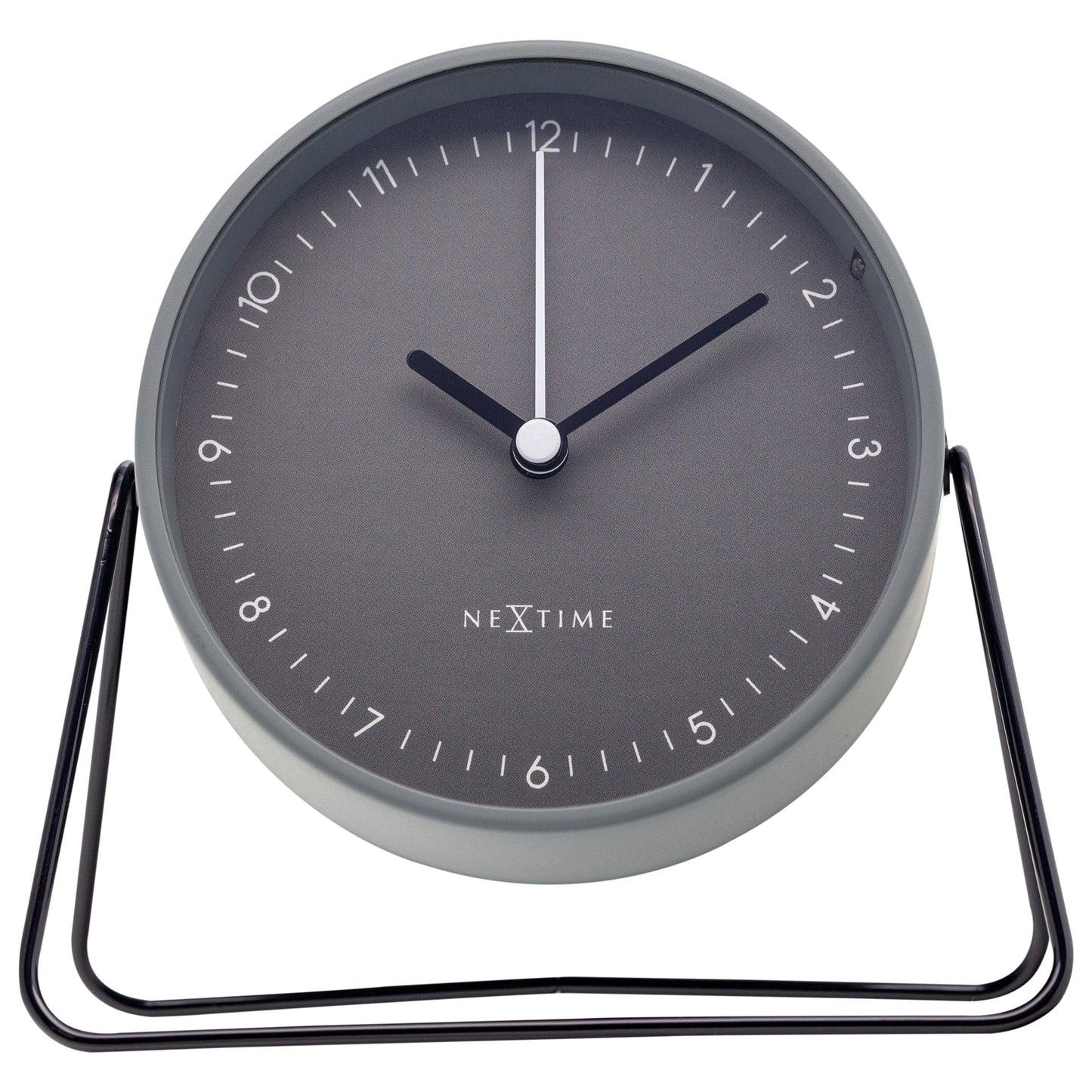 ⏰ Berlin Table Wekker 14x13x7cm - Metaal Design