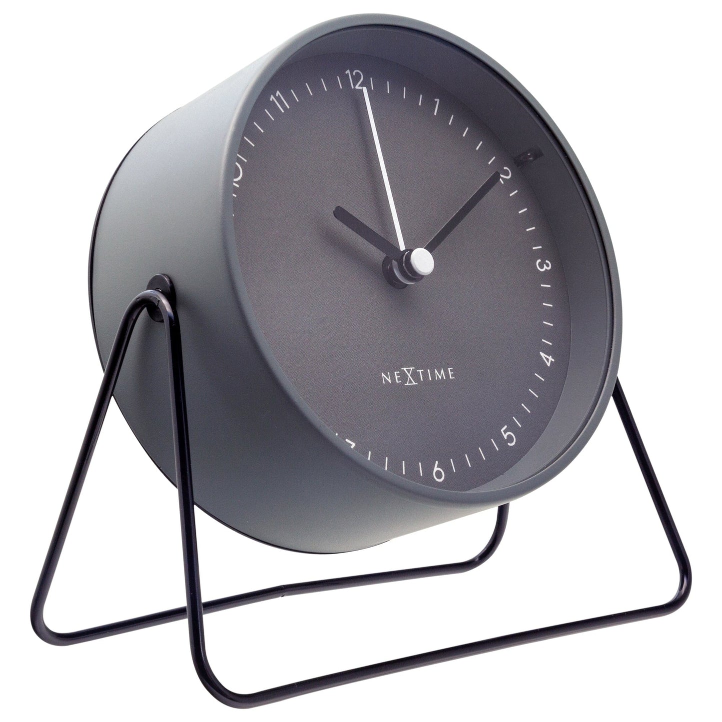 ⏰ Berlin Table Wekker 14x13x7cm - Metaal Design