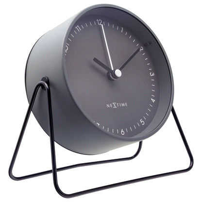 ⏰ Berlin Table Wekker 14x13x7cm - Metaal Design