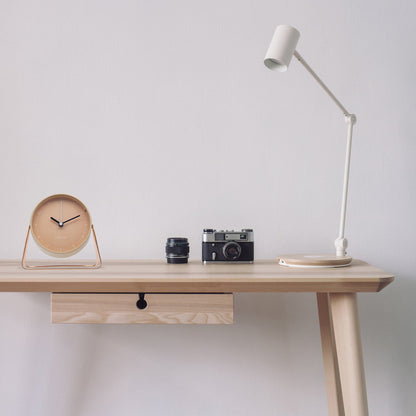 ⏰ Berlin Table Wekker 14x13x7cm - Metaal Design