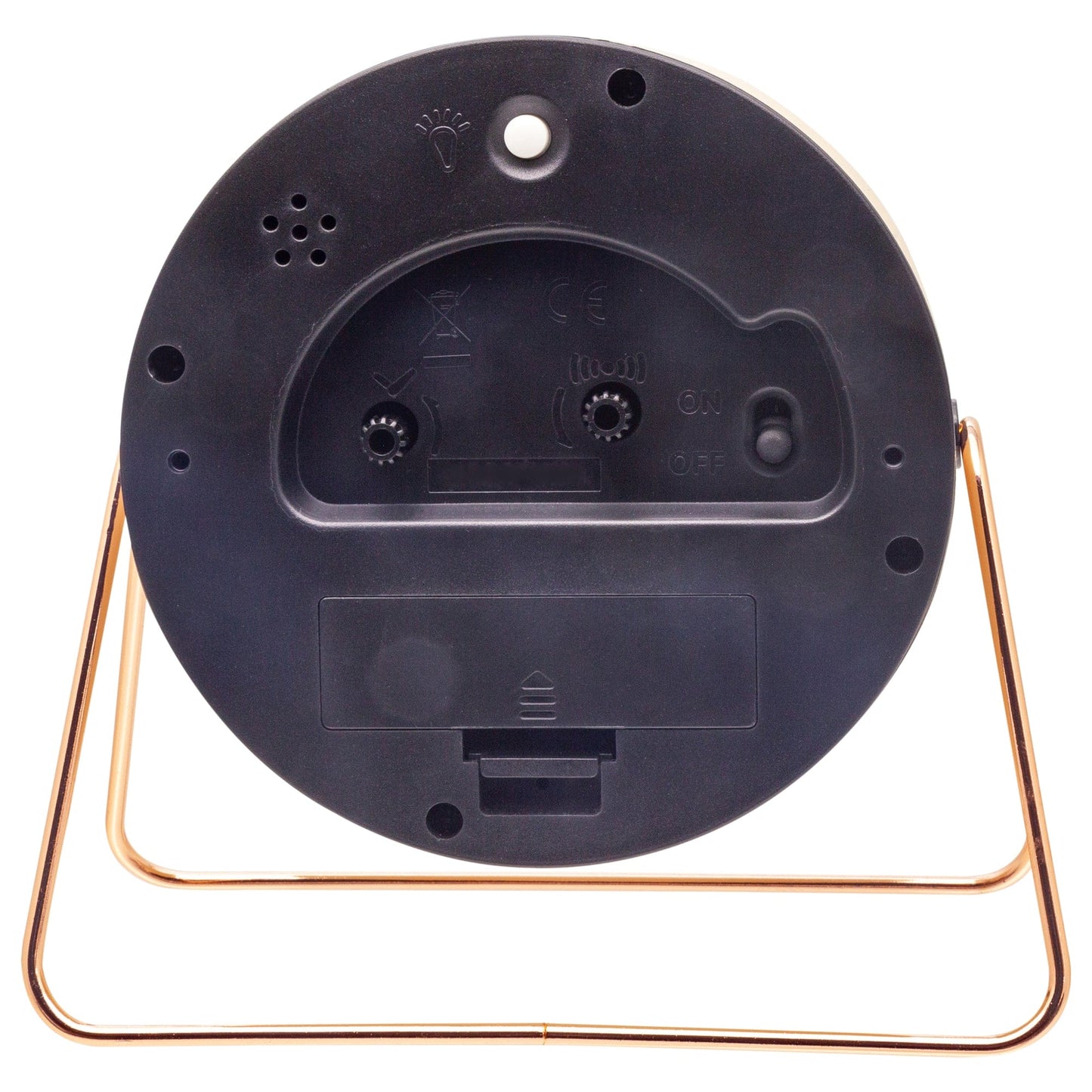 ⏰ Berlin Table Wekker 14x13x7cm - Metaal Design
