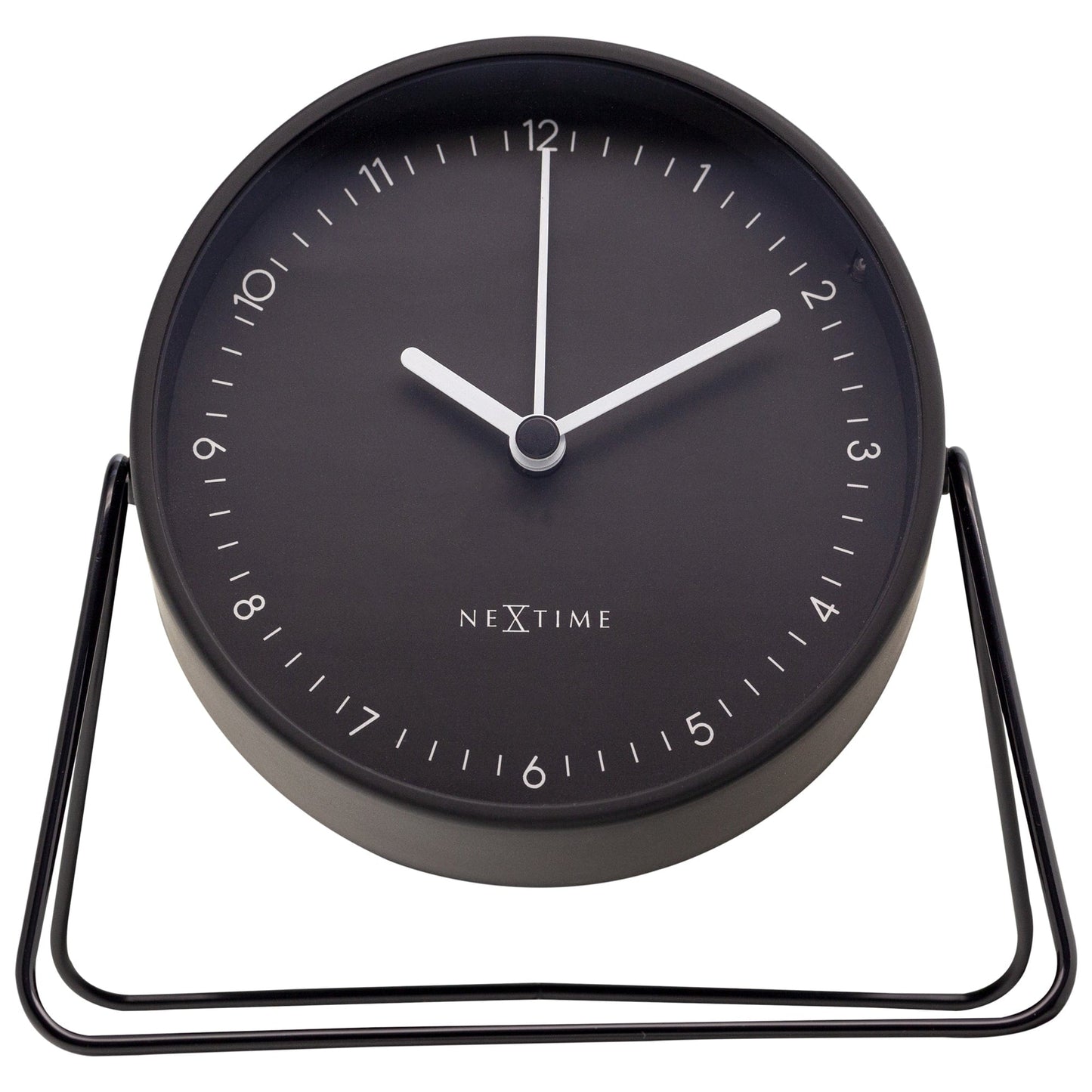 ⏰ Berlin Table Wekker 14x13x7cm - Metaal Design