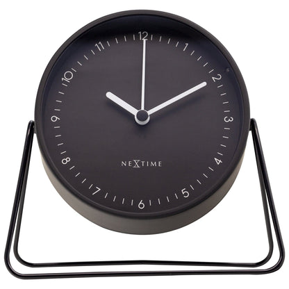 ⏰ Berlin Table Wekker 14x13x7cm - Metaal Design