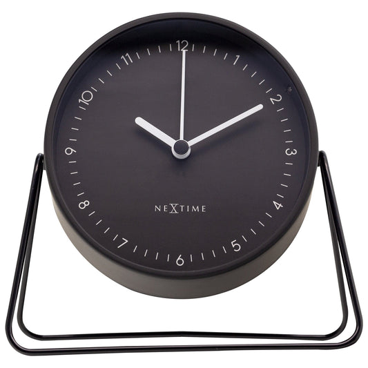 ⏰ Berlin Table Wekker 14x13x7cm - Metaal Design