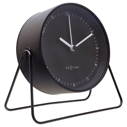 ⏰ Berlin Table Wekker 14x13x7cm - Metaal Design