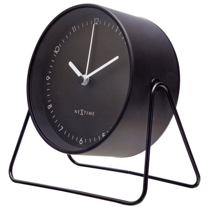 ⏰ Berlin Table Wekker 14x13x7cm - Metaal Design