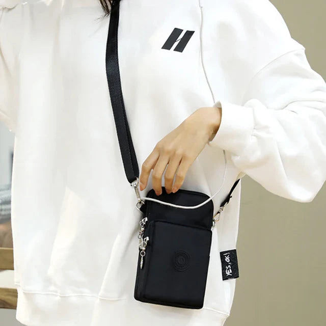 💧 Waterproof Oxford Telefoontas - Stijlvolle Crossbody voor Moderne Vrouw
