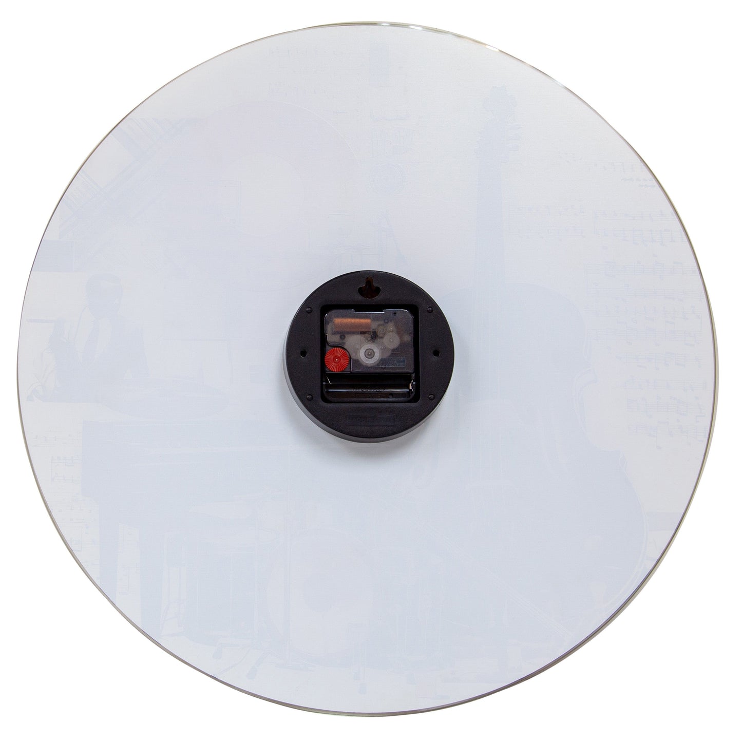 🎵 NeXtime Blues Wandklok 43cm - Multicolour Glas Design