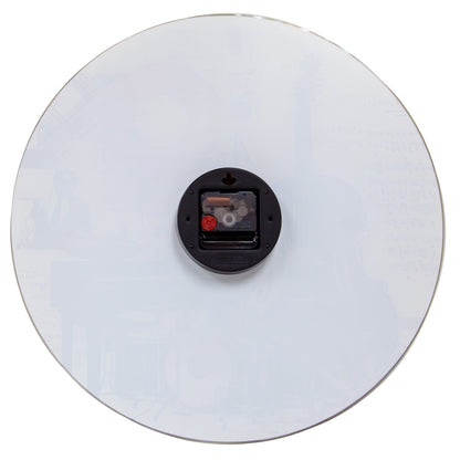 🎵 NeXtime Blues Wandklok 43cm - Multicolour Glas Design