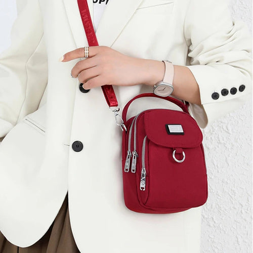 💧 Waterproof Oxford Telefoontas - Stijlvolle Crossbody voor Moderne Vrouw