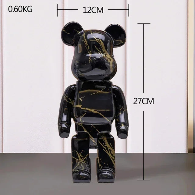 🐻 Bearbrick Designer Standbeeld - Iconische Beer voor Verzamelaars