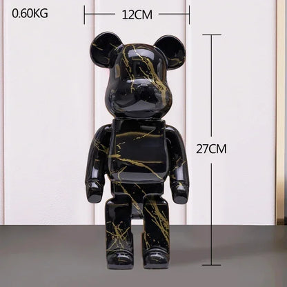 🐻 Bearbrick Designer Standbeeld - Iconische Beer voor Verzamelaars