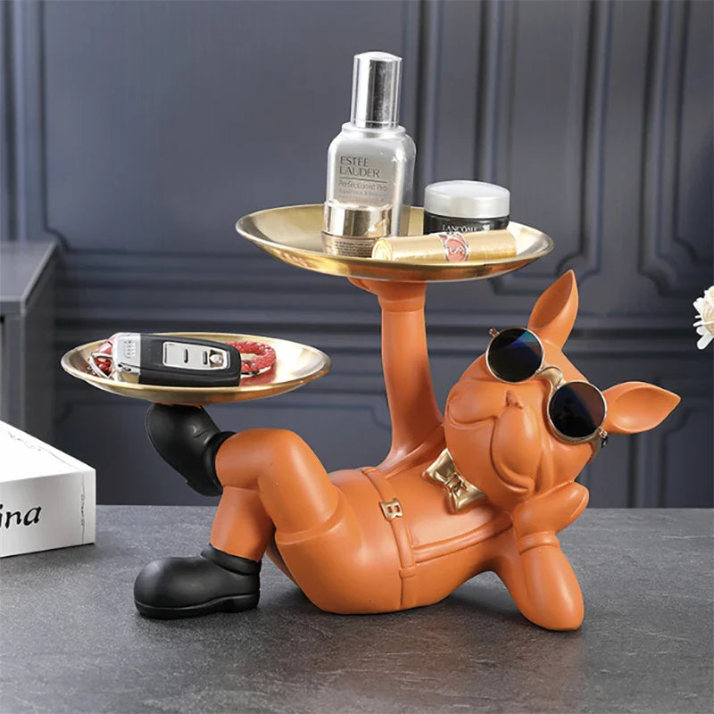 🐕 Cool Bulldog Standbeeld - Stoere Decoratie Moderne Interieurs