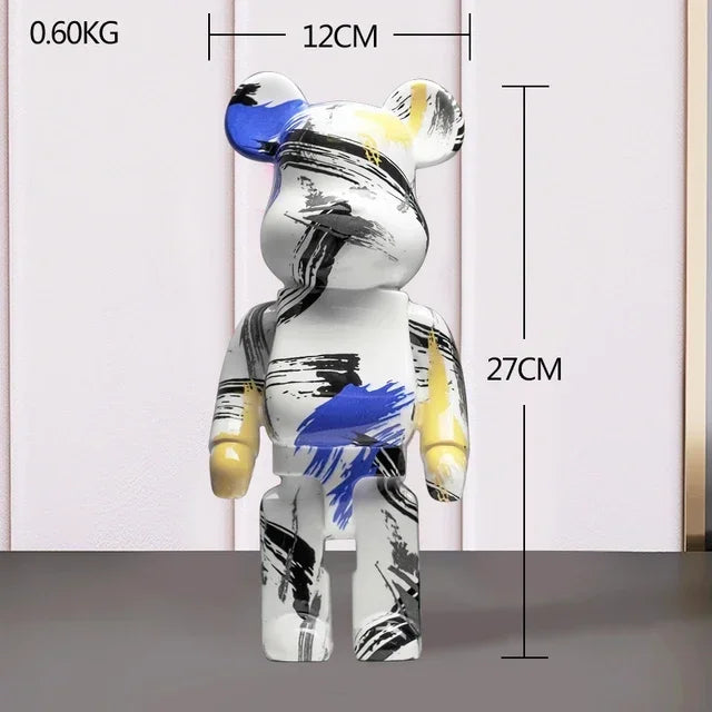🐻 Bearbrick Designer Standbeeld - Iconische Beer voor Verzamelaars
