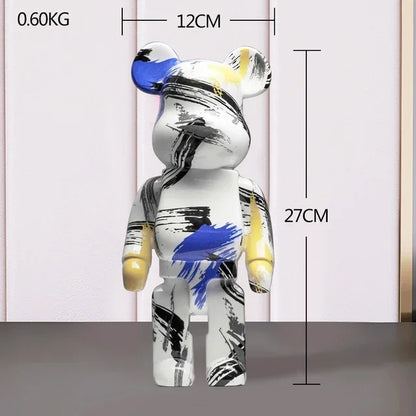 🐻 Bearbrick Designer Standbeeld - Iconische Beer voor Verzamelaars