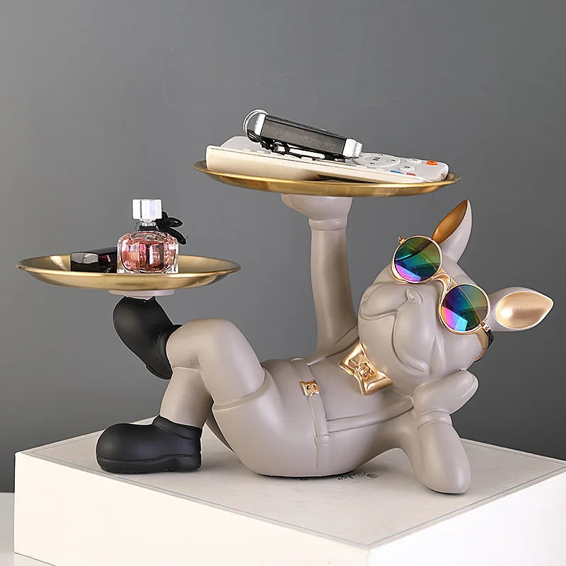 🐕 Cool Bulldog Standbeeld - Stoere Decoratie Moderne Interieurs