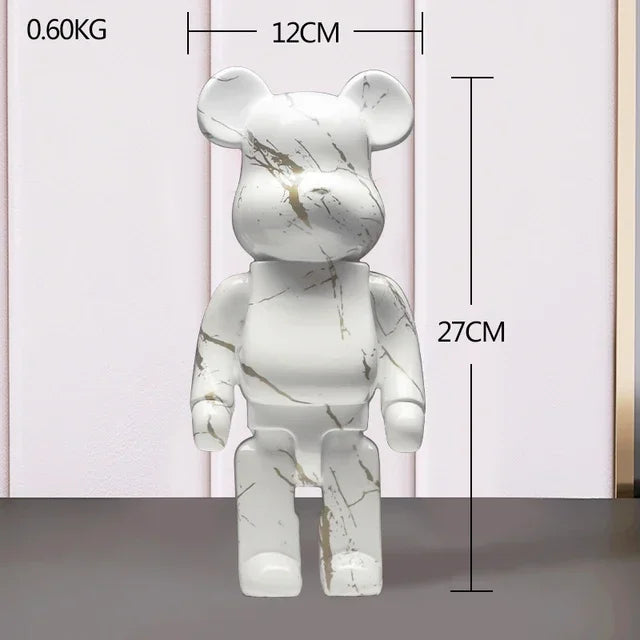 🐻 Bearbrick Designer Standbeeld - Iconische Beer voor Verzamelaars
