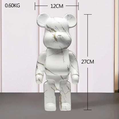 🐻 Bearbrick Designer Standbeeld - Iconische Beer voor Verzamelaars