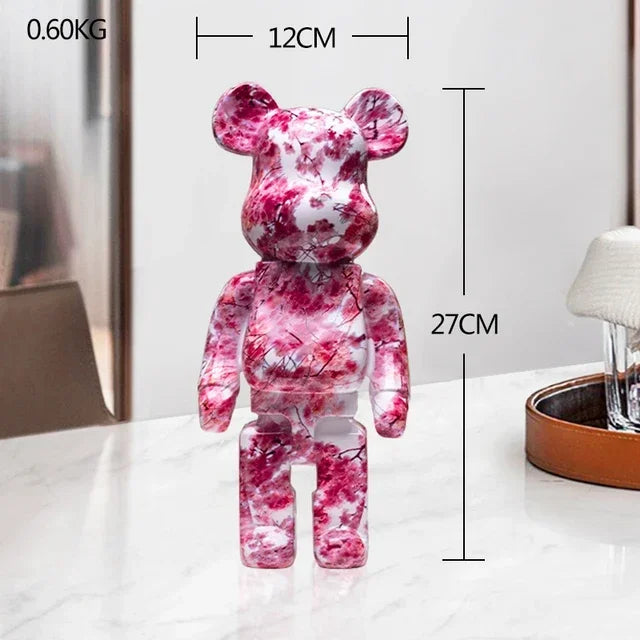 🐻 Bearbrick Designer Standbeeld - Iconische Beer voor Verzamelaars