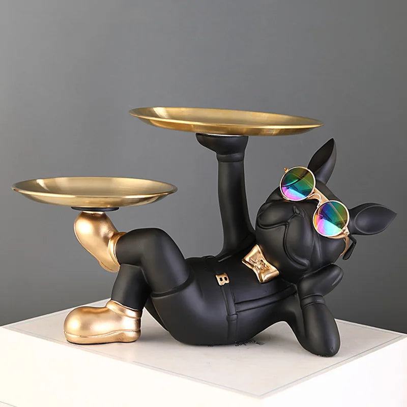 🐕 Cool Bulldog Standbeeld - Stoere Decoratie Moderne Interieurs