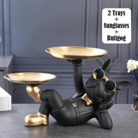 🐕 Cool Bulldog Standbeeld - Stoere Decoratie Moderne Interieurs