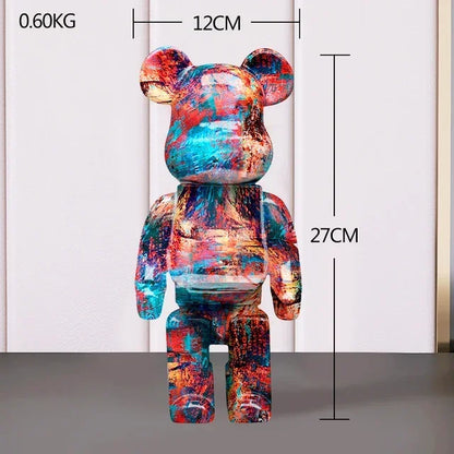 🐻 Bearbrick Designer Standbeeld - Iconische Beer voor Verzamelaars