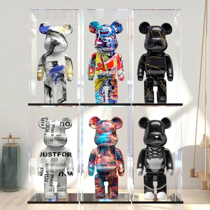 🐻 Bearbrick Designer Standbeeld - Iconische Beer voor Verzamelaars