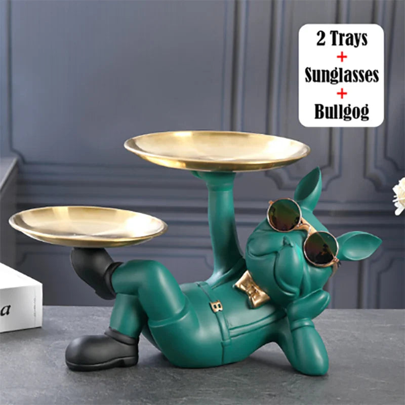 🐕 Cool Bulldog Standbeeld - Stoere Decoratie Moderne Interieurs