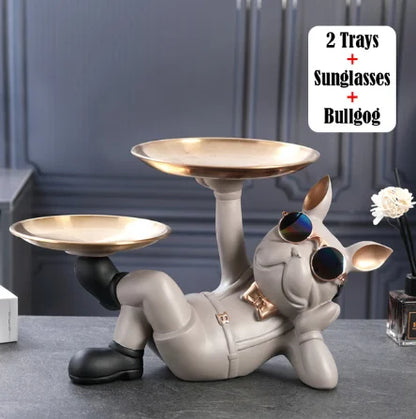 🐕 Cool Bulldog Standbeeld - Stoere Decoratie Moderne Interieurs
