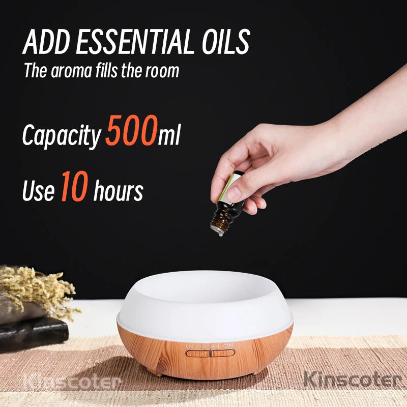 🌿 Trendy Casa Aroma Diffuser – Voor een Frisse Lucht & Ontspannen Geest