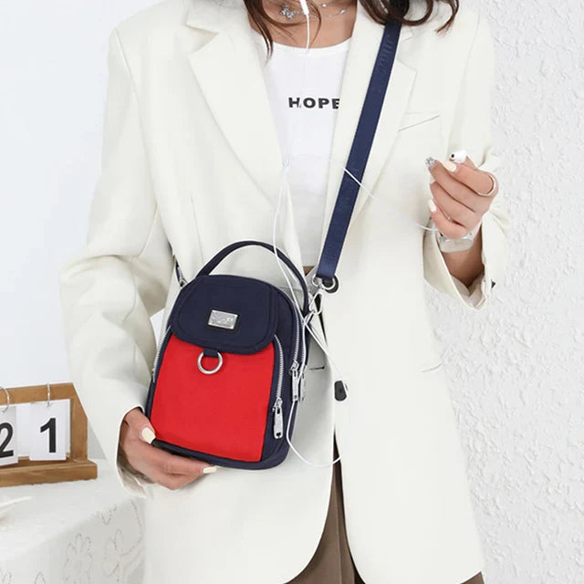 💧 Waterproof Oxford Telefoontas - Stijlvolle Crossbody voor Moderne Vrouw