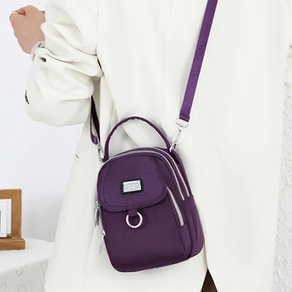 💧 Waterproof Oxford Telefoontas - Stijlvolle Crossbody voor Moderne Vrouw