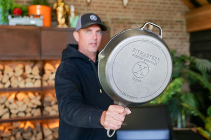 ✨ PitmasterX Hand Polished Skillet