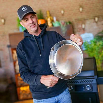 ✨ PitmasterX Hand Polished Skillet