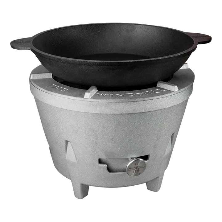 🥘 The Windmill Paella Pan