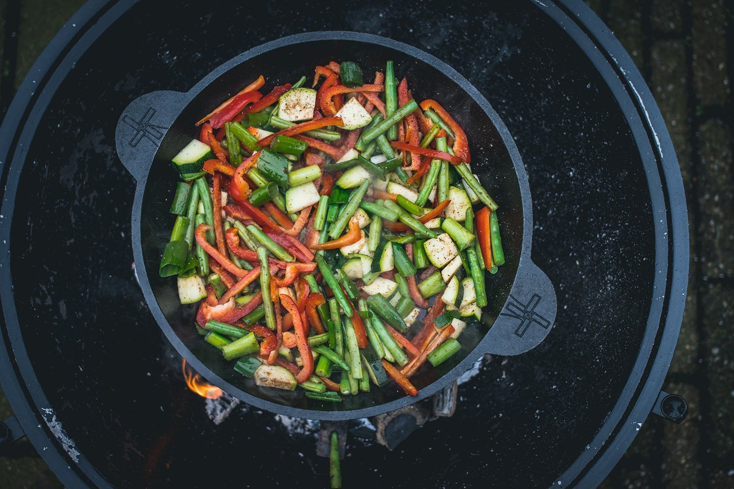 🥘 The Windmill Paella Pan
