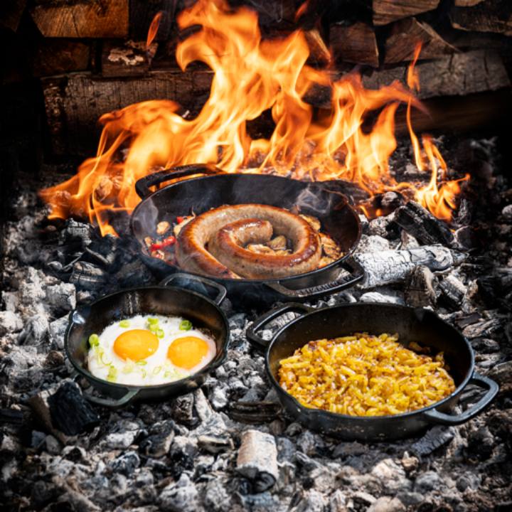 🍳 The Windmill Skillet Small 2 Handvaten