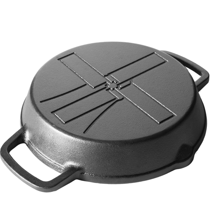 🍳 The Windmill Skillet Medium 2 Handvaten