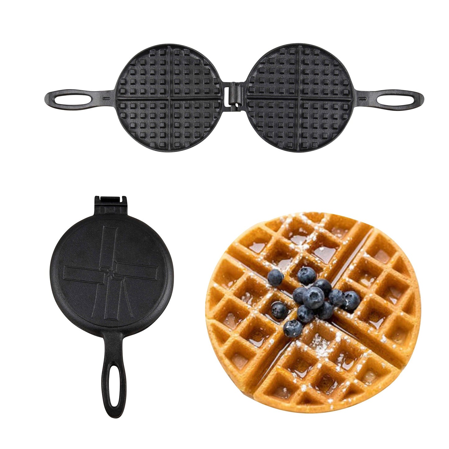 🧇 The Windmill Waffle Cast Iron