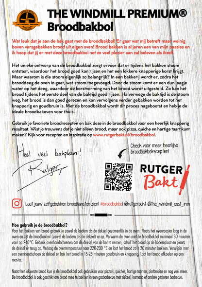 🍞 The Windmill x Rutger Bakt Broodbakbol