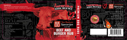 🍔 Vuur&Rook Beef Burger Rub 200g