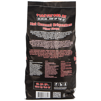 🥥 Vuur&Rook Coconut Briketten 10kg