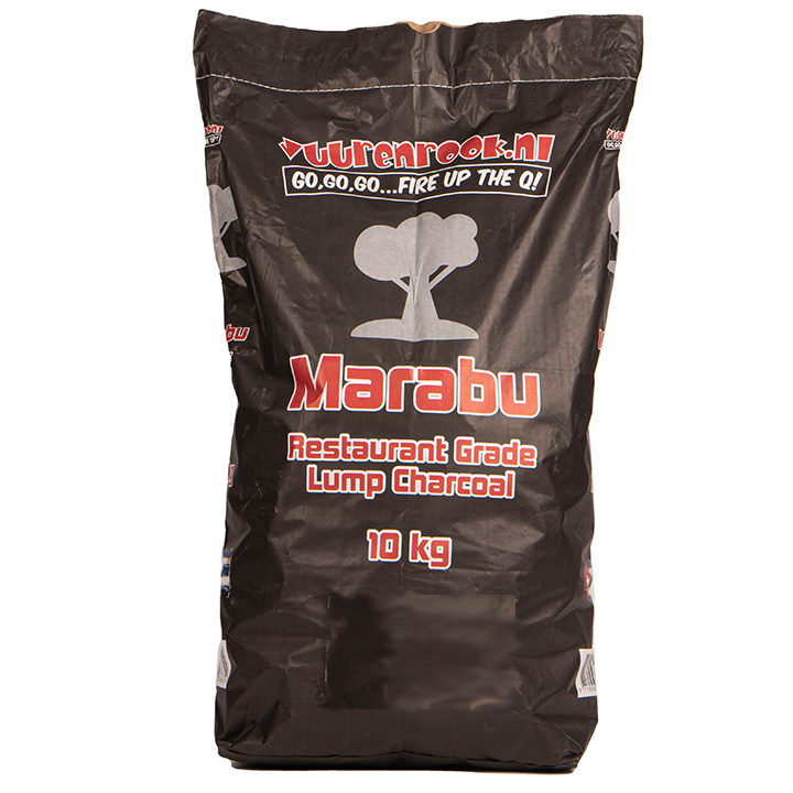 🔥 Vuur&Rook Marabu Houtskool 10kg