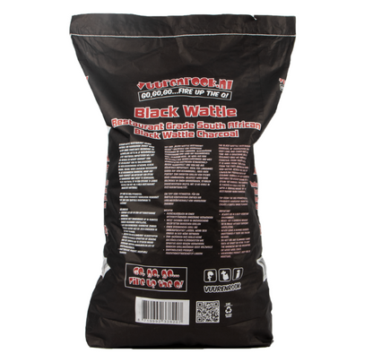 🔥 Vuur&Rook Black Wattle Houtskool 12kg