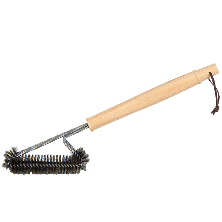 🧹 Vuur&Rook 3-in-1 RVS Roosterborstel