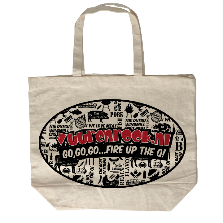 🛍️ Vuur&Rook Canvas Shopper XXL