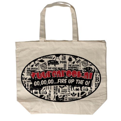 🛍️ Vuur&Rook Canvas Shopper XXL