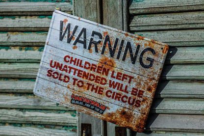 🎪 Vuur&Rook Circus Mancave Sign